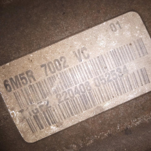 МКПП Ford Focus 2 AODA 2.0L 5MT MTX75 6M5R7002VC CAP '2008