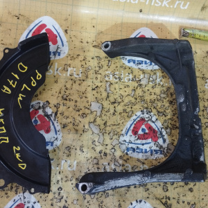 Кожух маховика Honda 21350-PLA-Y01 + 11950-PLC-000 Stream/Civic RN1/EU1 D17A/D17Z1/D15B 2WD m/t PPLW крышка + алюминиевый кронштейн