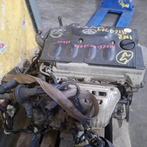 Двигатель Toyota 1NZ-FE-A160749 МЕХ ДРОСЕЛЬ БЕЗ НАВЕСНОГО Funcargo NCP25 '2001-