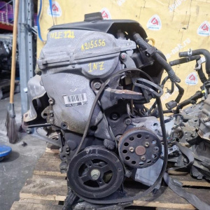 Двигатель Toyota 1NZ-FE-A215556 МЕХ ДРОСЕЛЬ БЕЗ НАВЕСНОГО Corolla NZE121 '2001-