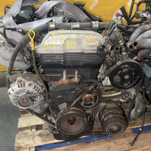 Двигатель Mazda FS-ZE-753143 БЕЗ ГЕНЕРАТОРА MPV LWEW
