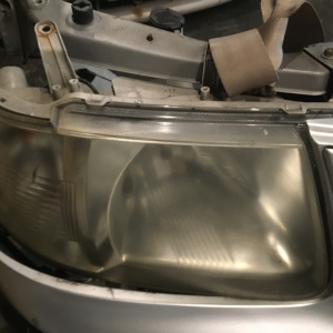 Ноускат Toyota Succeed NLP51 m/t дефект левой фары,дефект обвеса ф.52-076