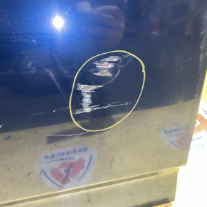 Дверь боковая BMW X3 E83 '2004 перед, лев в сборе (вмятинки, царапины) 41003451015