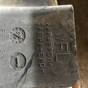 Брызговик SUBARU Impreza GG2/GG3 перед, лев