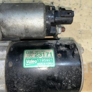 Стартер Hyundai G4GC i30 FD/JD/JDH '2011 мкпп Valeo 3610023171