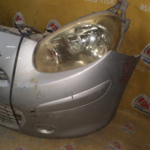 Ноускат Nissan March K13 '2010-2013 Без трубок охлаждения Дефект бампера Дефект L фары ф.H009
