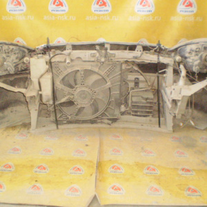 Ноускат Nissan March K13 '2010-2013 Без трубок охлаждения Дефект бампера Дефект L фары ф.H009