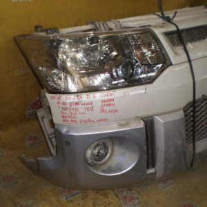 Ноускат Mitsubishi Delica D:5 CV5W 4B12 '2007-2019 Без трубок охлаждения Дефект бампера (Камера) Сонары Дефект фар ф.100-87918 xenon тум.047436