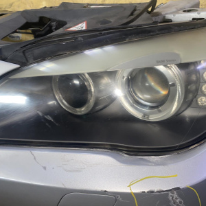 Ноускат BMW 7-Series F01 N57D30A '2012 730d датчик ACC, парктроники, туманки, ксенон, омыватели