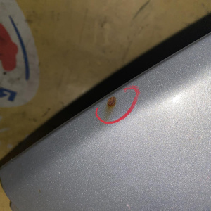 Крыло Hyundai i40 VF/DF '2011-2018 перед, лев вмятины, ржавчина