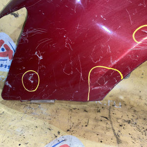 Крыло Hyundai Sonata NF/EK '2005-2010 перед, лев с повторителем (вмятины, тычки) 663103K200