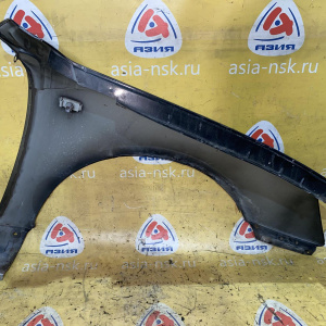 Крыло Hyundai Sonata NF/EK '2005-2010 перед, лев с повторителем (вмятины, царапины) 663103K200