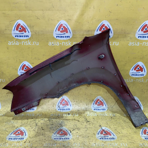 Крыло Hyundai Tucson JM/BH перед, прав с накладкой, под повторитель (вмятина)