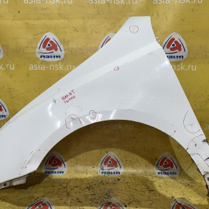 Крыло Kia Carnival VQ перед, лев вмятины, тычки