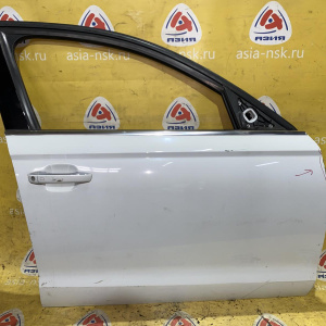 Дверь боковая Audi A6 C7/4G2 '2014 перед, прав LS9R, в сборе, протёрт