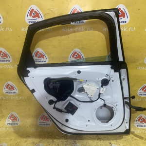 Дверь боковая Audi A6 C7/4G2 '2014 зад, лев LS9R, в сборе, вмятинки, царапина