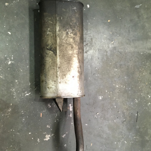 Бочка глушителя Toyota Vista SV50