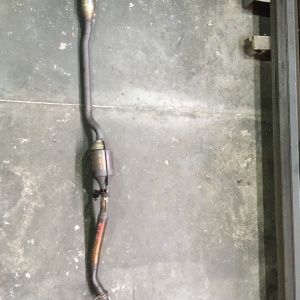 Глушитель Toyota Funcargo NCP25 1NZ Катализатор