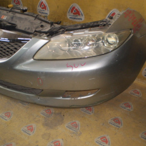 Ноускат Mazda Atenza GGEP L3VE '2002-2005 a/t Дефект бампера Дефект стекла R фары (глубокие царапины) Дефект крепления L фары (без заглушек) ф.1344/13