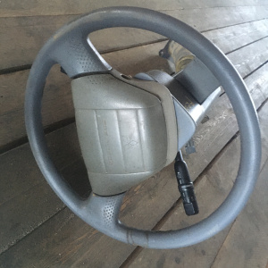 Рулевое колесо Mitsubishi Canter FE82DE +руль(airbag)+замок зажигания+переключатели
