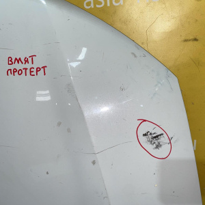 Капот Audi A6 C7/4G2 '2014 LS9R Вмятинки Протёрт