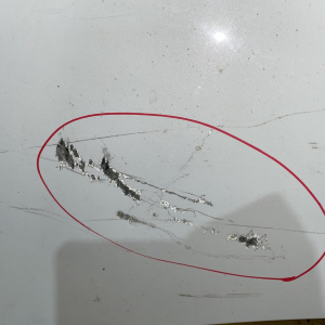 Капот Audi A6 C7/4G2 '2014 LS9R Вмятинки Протёрт