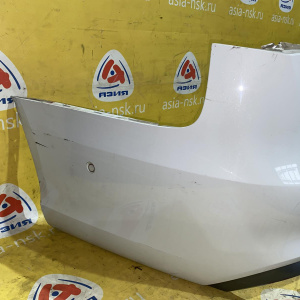 Бампер Audi A6 C7/4G2 '2014 зад LS9R S-line парктроники, дефект крепления с левой стороны 4G5807511N