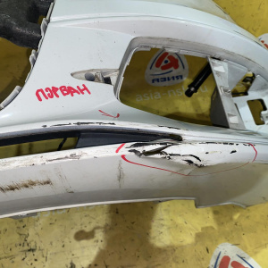 Бампер Audi A6 C7/4G2 '2014 перед LS9R S-line парктроники, фарооч., порван низ слева 4G0807437C