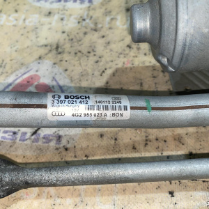 Моторчик привода дворниками Audi A6 C7/4G2 '2014 Правый руль 4G2955119