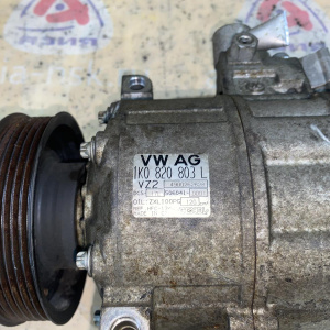 Компрессор кондиционера Volkswagen AXW/BLR/BLX/BVY Passat 1K1/1T1/B6/3C2 DCS-17E Zexel (дефект клапана) 1K0820803L