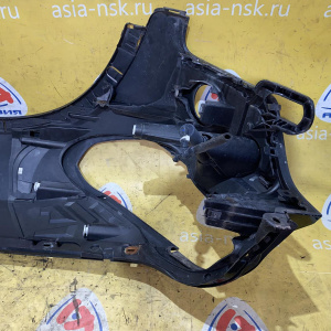 Крыло BMW X5 E70 '2007 перед, прав чёрное, с омывателем фары (царапины) 51657178396