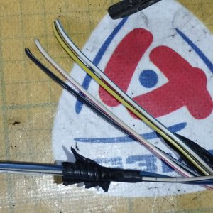 Коса ДВС Toyota 3S-FE Carina ED ST182 '08.1991-11.1992 ДЕФЕКТ + комп. 896612B190 + катушка 1950074040 + коммутатор 8962126010( трамб. ( 2 конт. ) A140