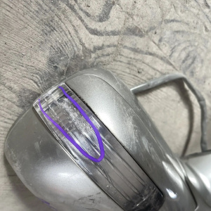 Зеркало Toyota Auris/Blade ZRE150 RHD 7k с повторителем (дефект) L