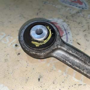 Рычаг Audi A6 C7/4G2 перед, лев в изогнутый спереди (дефект сайлентблока) '2014