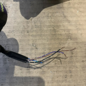 Зеркало TOYOTA Raum EXZ10 5k (дефект разъема) L