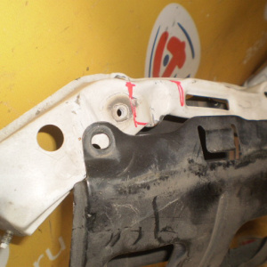 Жесткость бампера Toyota Tundra USK56 (XK50) F Планка+усилитель. Дефект планки.(ржавые болты) 52521-0C040