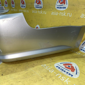 Бампер Cadillac SRX GMT265 '2007 зад серебро, парктроники 25774087