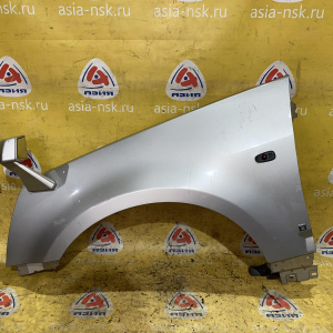 Крыло Cadillac SRX GMT265 '2007 перед, лев серебро, с зеркалом 88890925