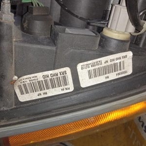 Ноускат Cadillac SRX GMT265 LY7/3H '2007 3.6L 5L40 Япония