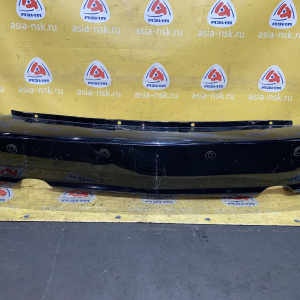 Бампер Cadillac SRX GMT265 '2007 зад чёрное, парктроники 25774087