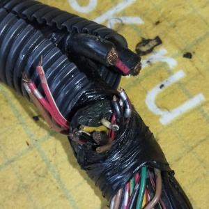 Коса ДВС Toyota 1NZ-FE Raum NCZ20 2WD a/t ДЕФЕКТ + компьютер 89661-46030 мех. заслонка ( акпп 9 конт. ) разъём компьютера в 4 ряда