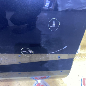 Дверь боковая Audi A7 C7/4GA '2011 зад, прав Царапины LX5R