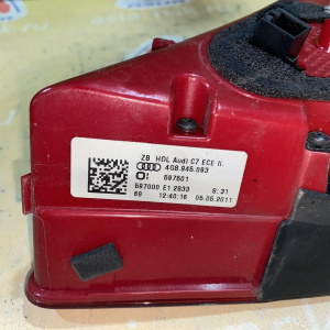Стоп Audi A7 C7/4GA '2011 L В дверь багажника 4G8945093