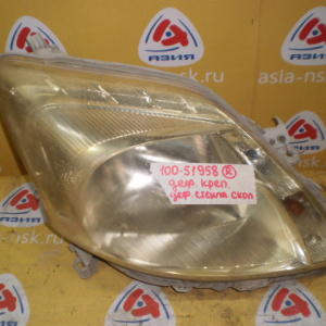 Фара Toyota 100-51958 прав Passo Sette M502E '2008-2012 Дефект крепления Дефект стекла (скол)