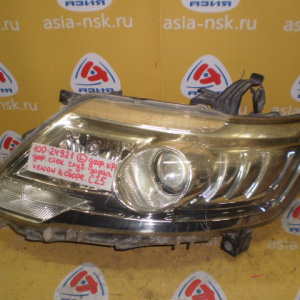 Фара Nissan 100-24921 лев Serena C25 '2007-2010 Xenon (в сборе) Дефект крепления Дефект стекла (глубокие царапины)