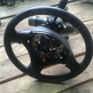 Колонка рулевая TOYOTA Corolla Spacio NZE120 электр.+замок зажигания+блок(89650-13031)