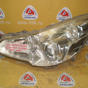Фара Subaru 100-20061/62/63 лев Legacy BRM Xenon (в сборе) Хром Дефект крепления