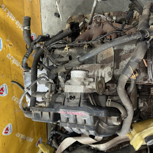 Двигатель Mazda B3-859787 БЕЗ ГЕНЕРАТОРА И ТРАМБЛЕРА Demio DW3W-739362 '2000-