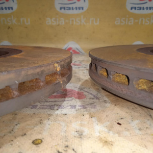 Диск тормозной Renault Kangoo KW F 280x24 пара 23,5 мм 8201464604 '2014