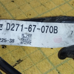 Коса ДВС Mazda B3 Demio DW3W-739362 '2000-2002 2WD a/t 4 ступ. на датчики температуры, генератор, аккумулятор и блок реле D27167070B